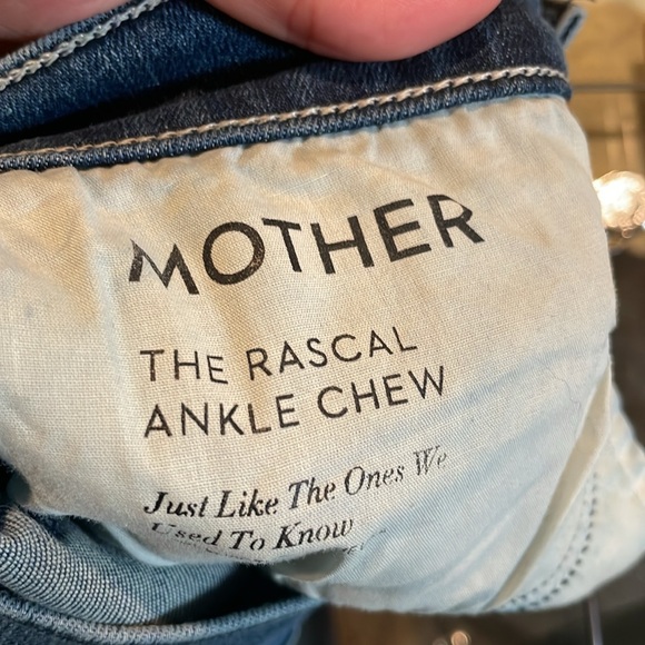 Womens MOTHER The Rascal Ankle Chew Wash: Just Like The Ones We Used - Picture 5 of 9